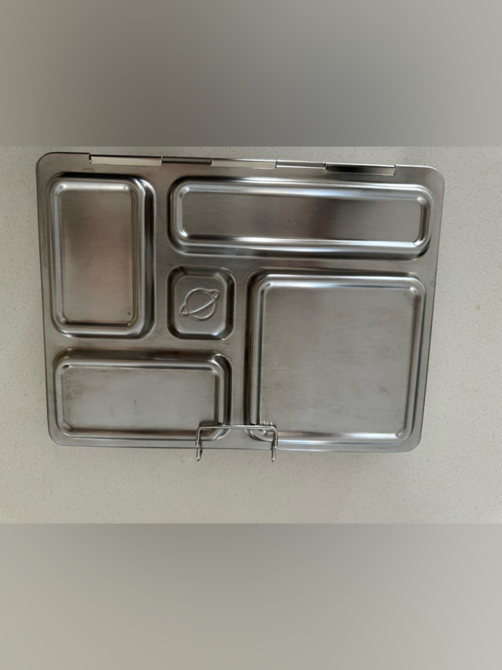 Planetbox Stainless Steel Compartment Tray Lunchbox - Silver